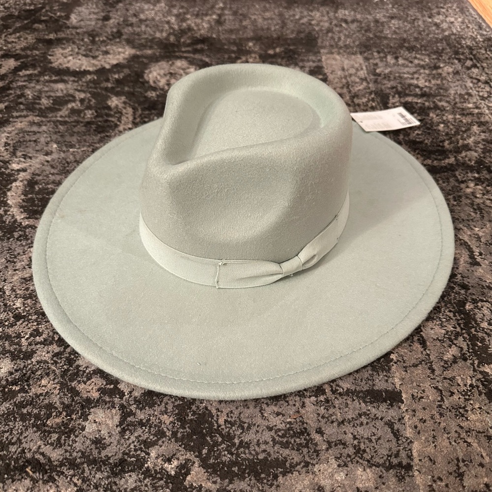 Forever 21 Light Blue Wide Brimmed Hat